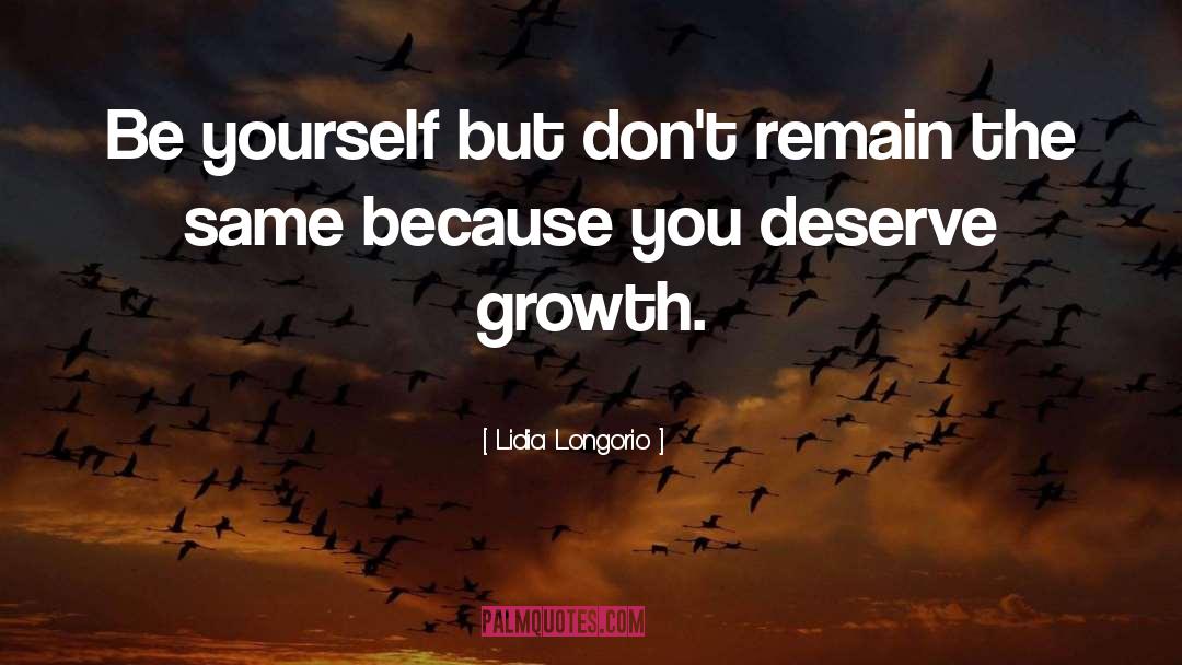 Continued Growth quotes by Lidia Longorio