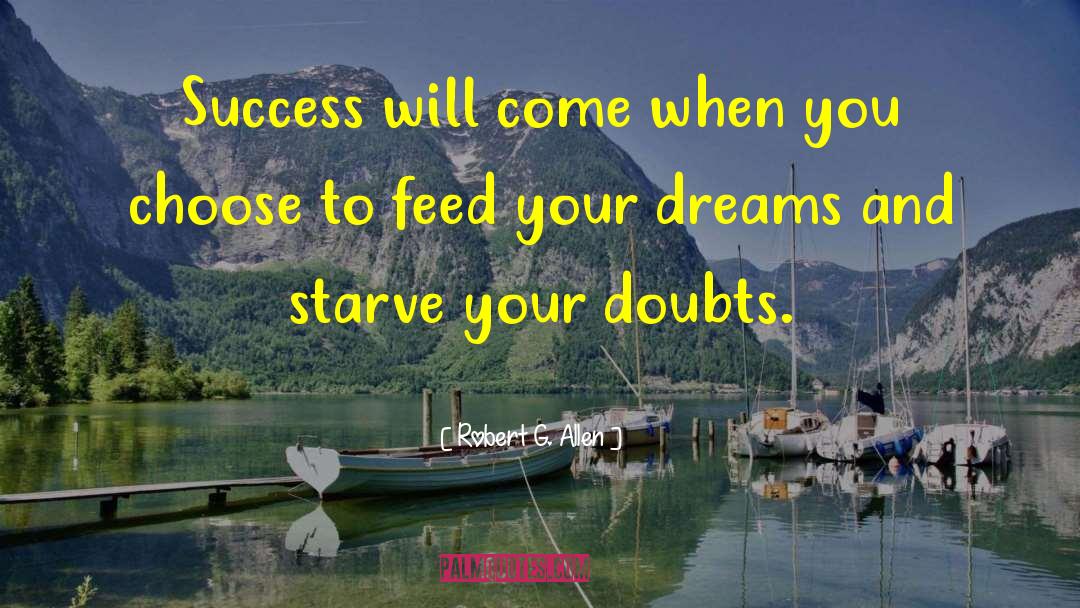 Continued Success quotes by Robert G. Allen