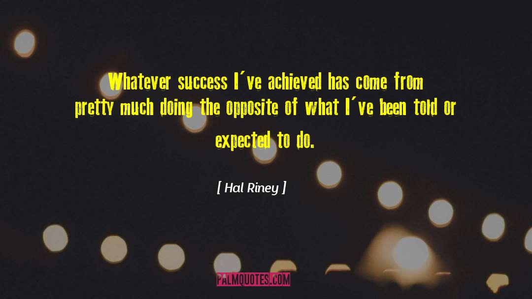 Continued Success quotes by Hal Riney