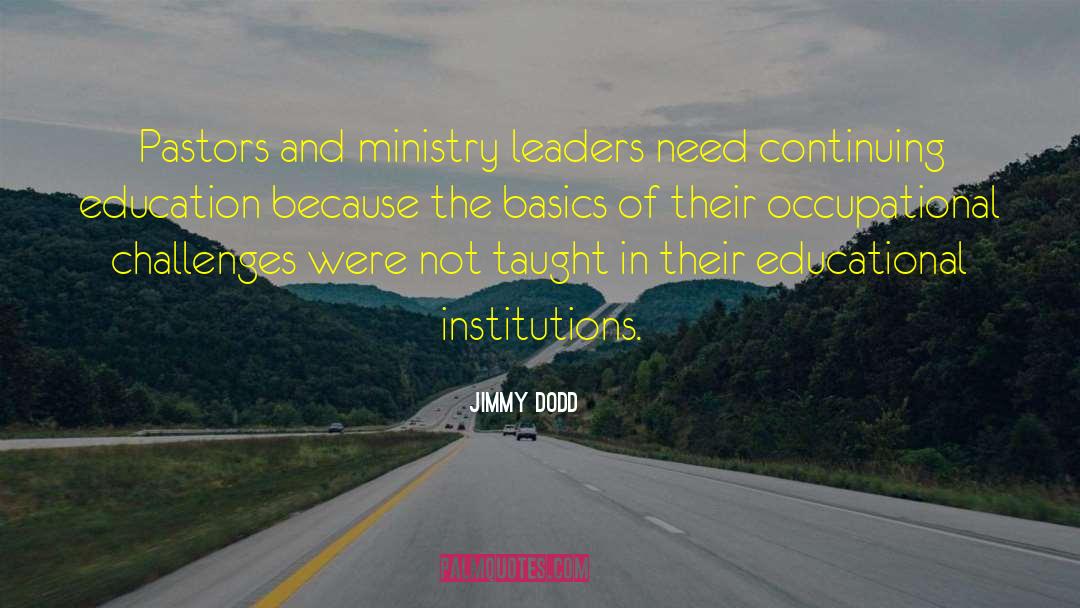 Continuing Education quotes by Jimmy Dodd