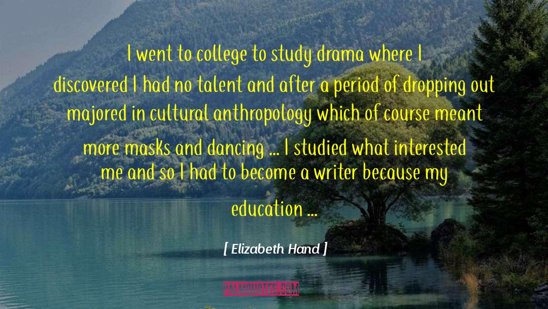 Continuing Education quotes by Elizabeth Hand