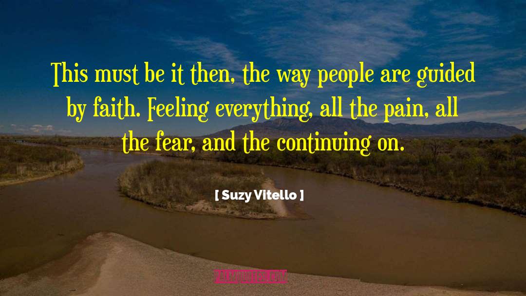 Continuing On quotes by Suzy Vitello