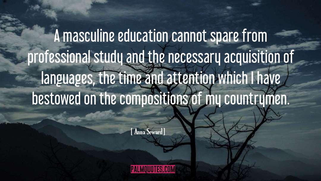 Continuing Professional Education quotes by Anna Seward