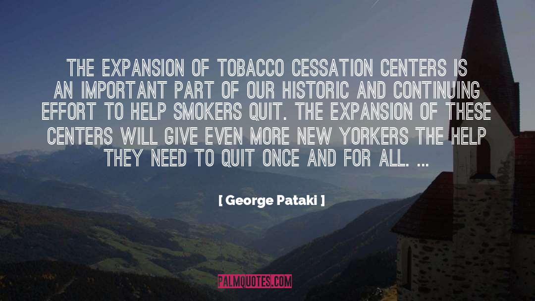 Continuing quotes by George Pataki