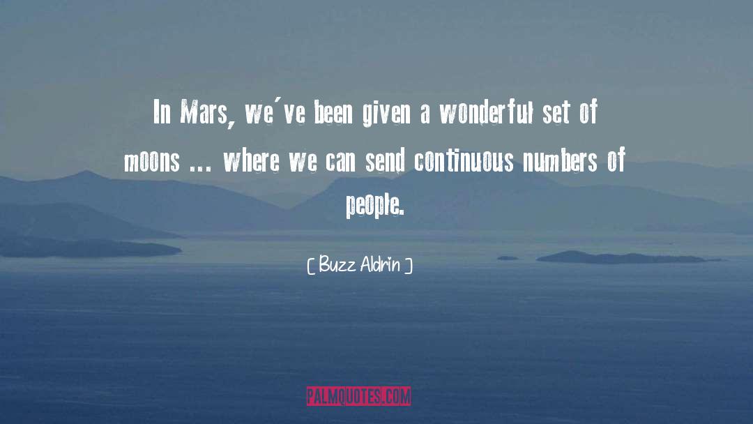 Continuous quotes by Buzz Aldrin