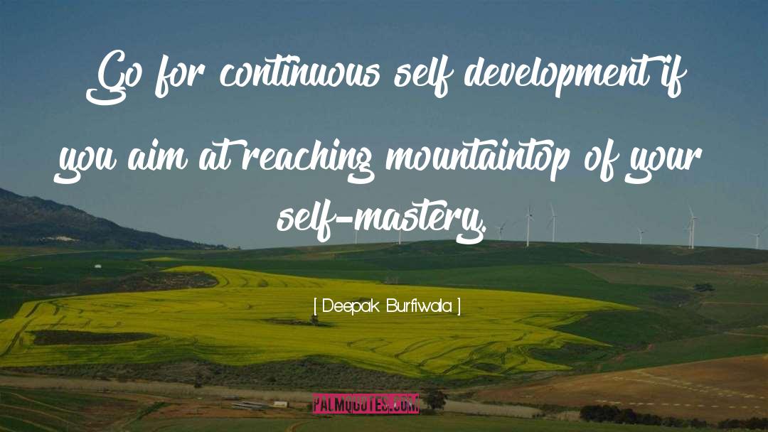 Continuous quotes by Deepak Burfiwala