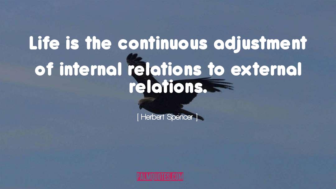Continuous quotes by Herbert Spencer