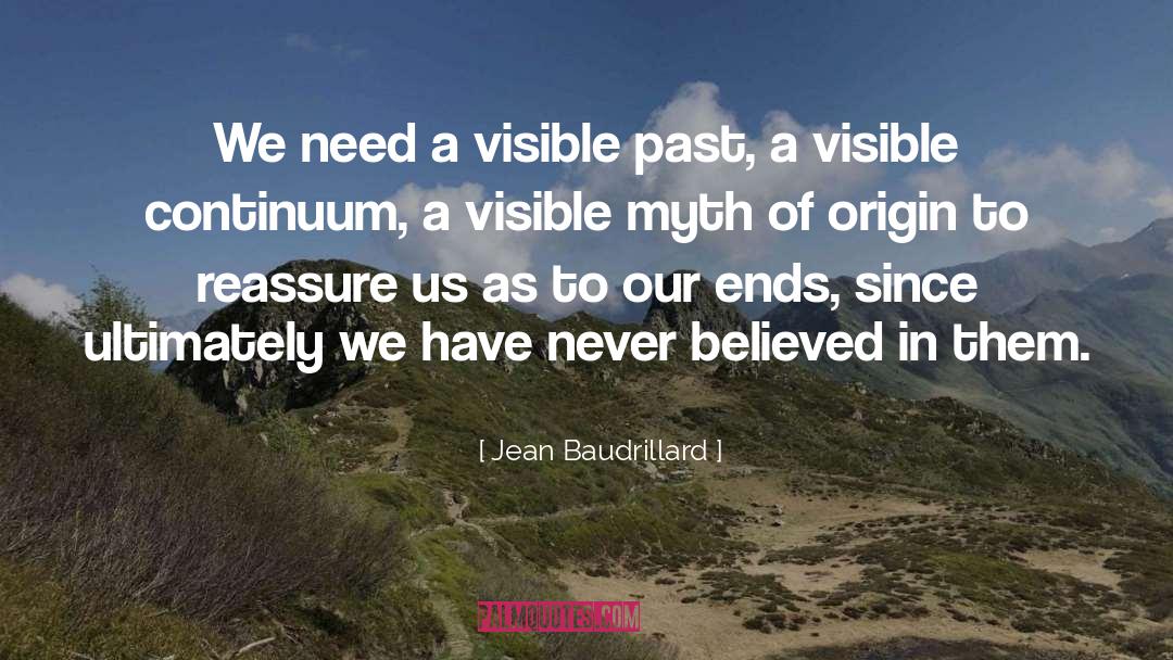 Continuum quotes by Jean Baudrillard