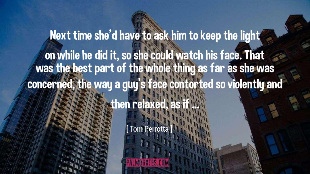 Contorted quotes by Tom Perrotta
