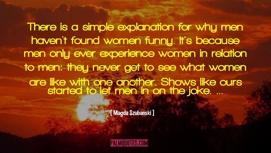 Contortions Women quotes by Magda Szubanski
