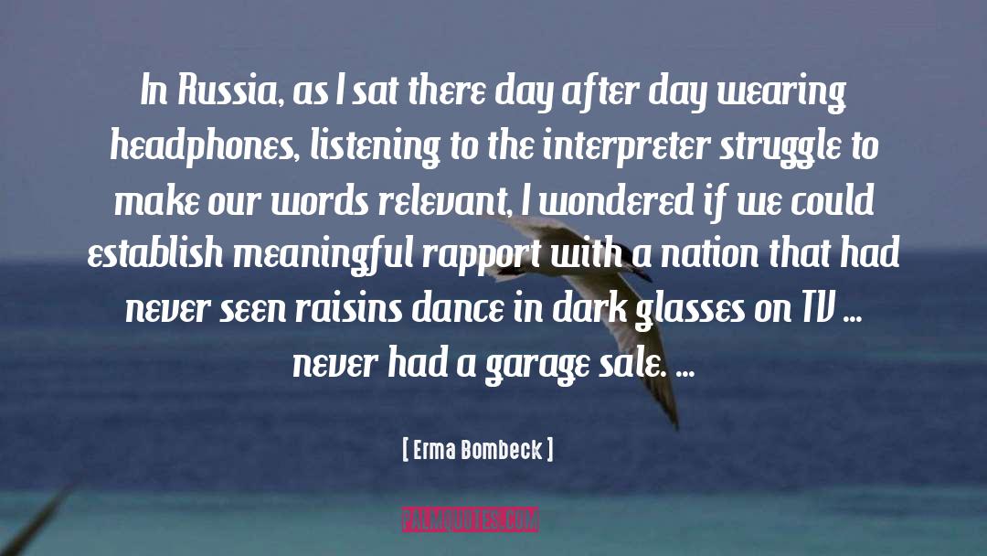 Contra Dance Video quotes by Erma Bombeck