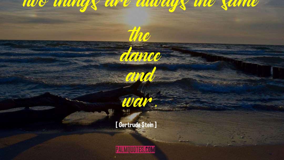 Contra Dance Video quotes by Gertrude Stein