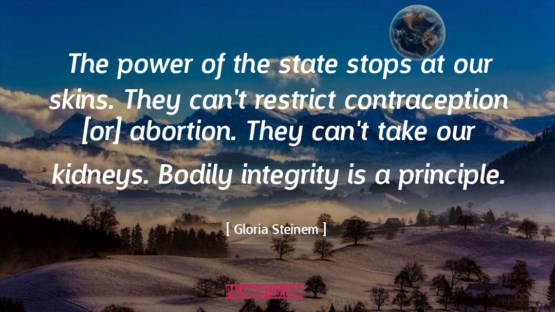 Contraception quotes by Gloria Steinem