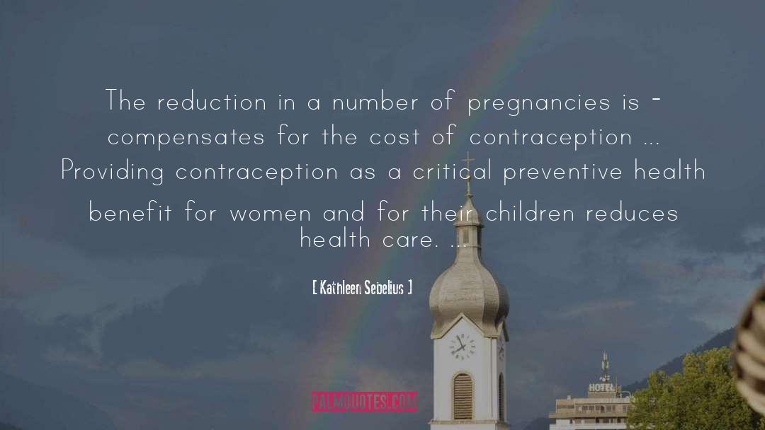 Contraception quotes by Kathleen Sebelius
