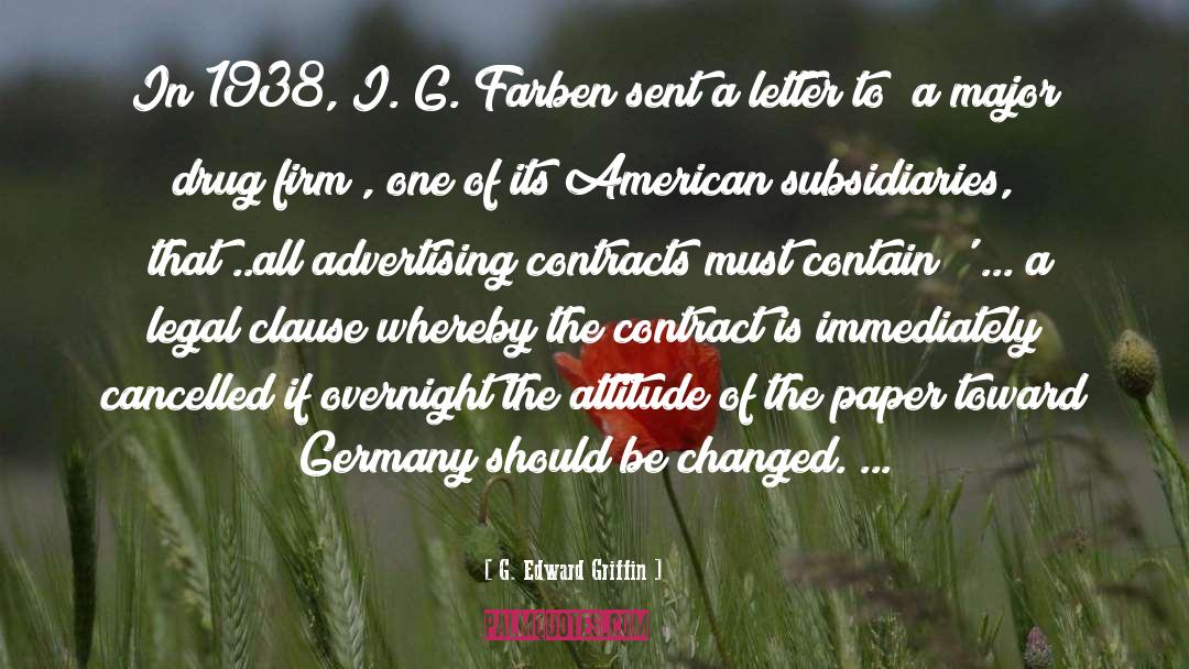 Contract quotes by G. Edward Griffin