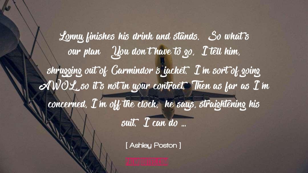 Contract quotes by Ashley Poston