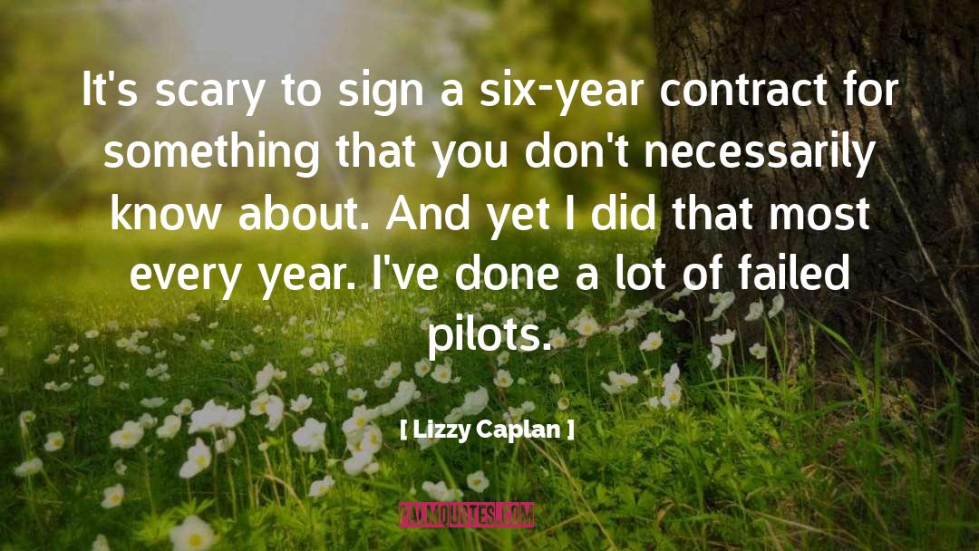 Contract quotes by Lizzy Caplan