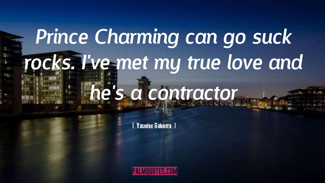 Contractor quotes by Yasmine Galenorn