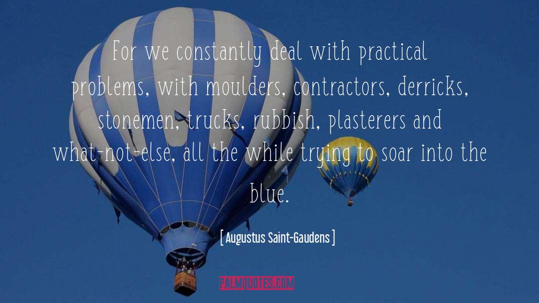 Contractors quotes by Augustus Saint-Gaudens