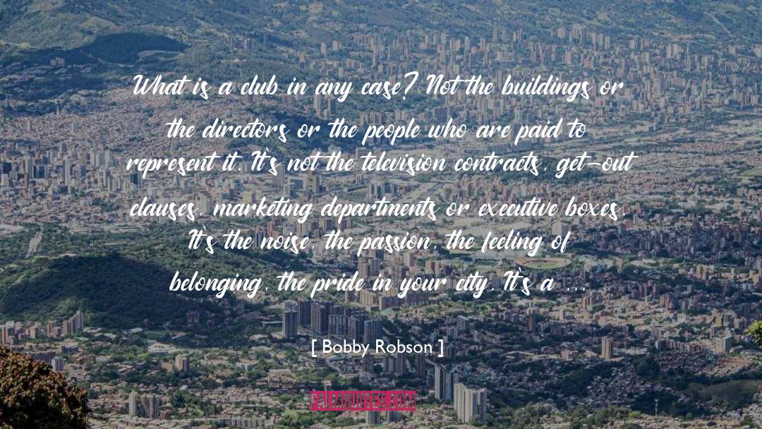 Contracts quotes by Bobby Robson
