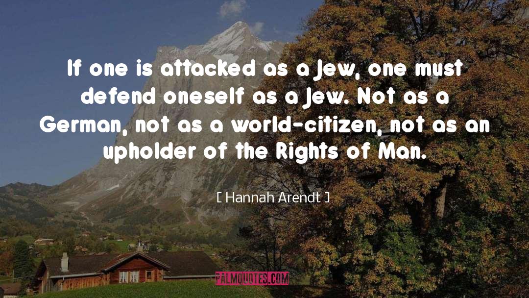 Contradicting Oneself quotes by Hannah Arendt