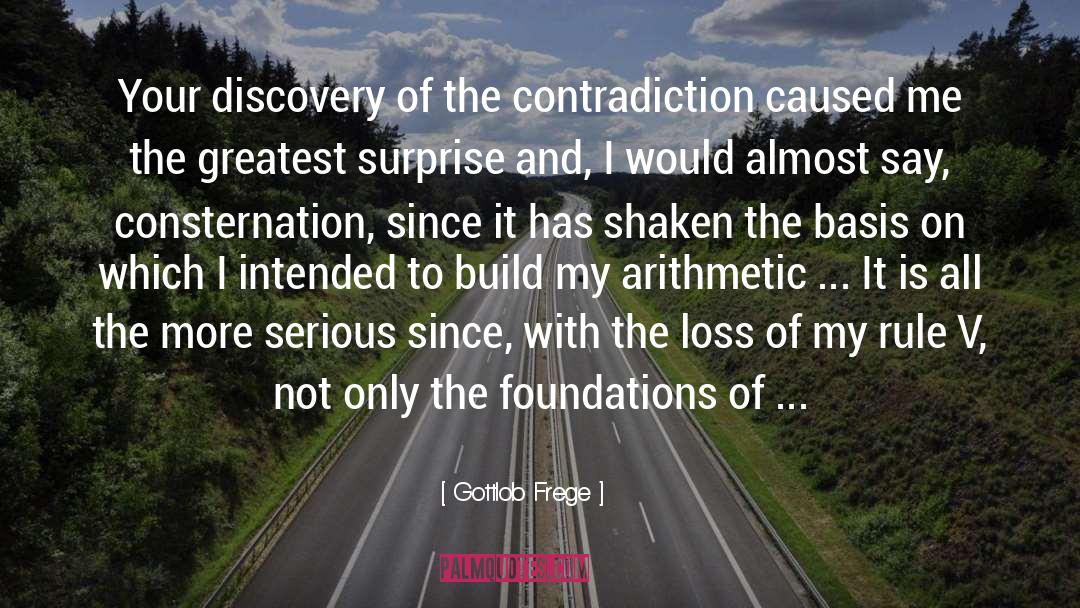 Contradiction quotes by Gottlob Frege