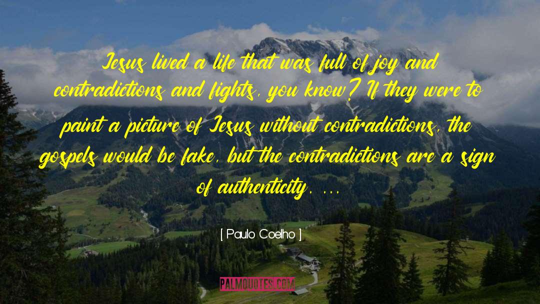 Contradictions quotes by Paulo Coelho