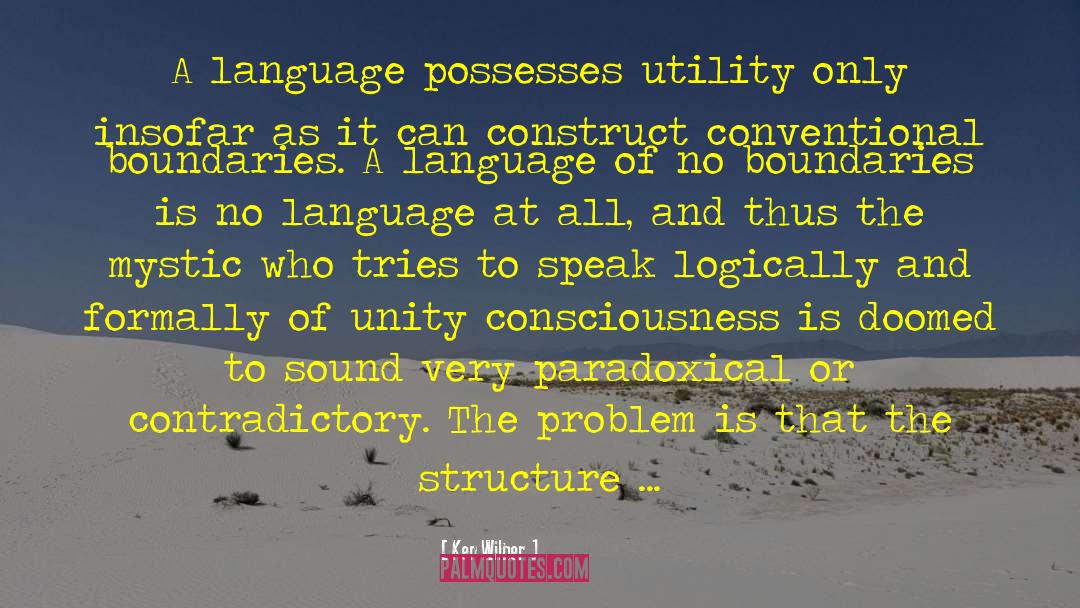 Contradictory Input quotes by Ken Wilber