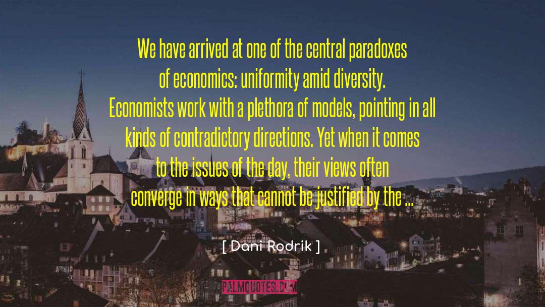 Contradictory Input quotes by Dani Rodrik
