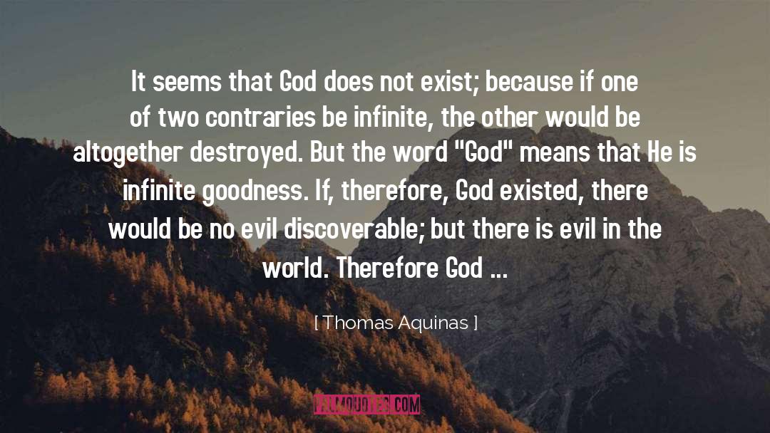 Contraries quotes by Thomas Aquinas