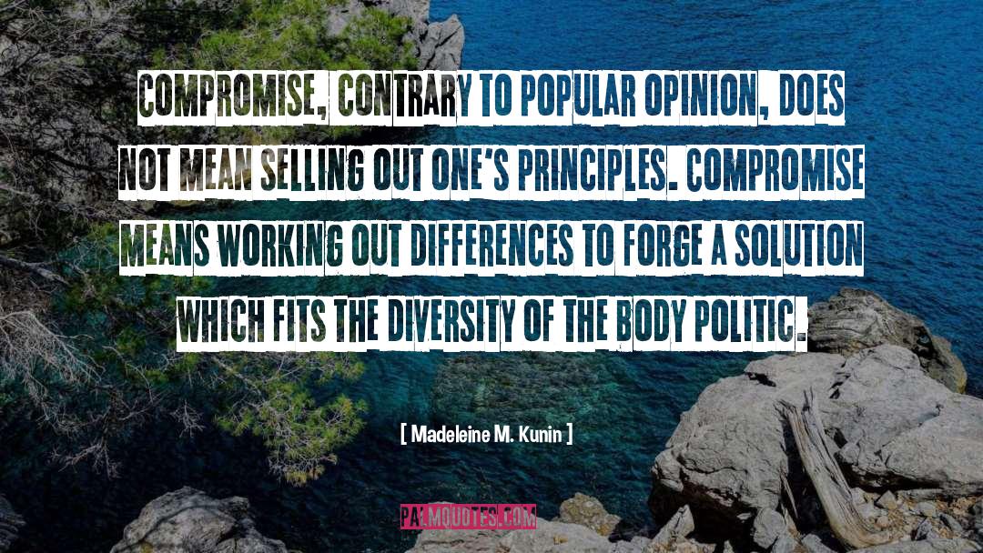 Contrary To Popular Belief quotes by Madeleine M. Kunin