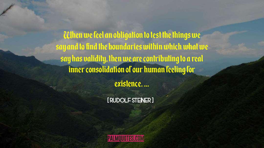 Contributing quotes by Rudolf Steiner