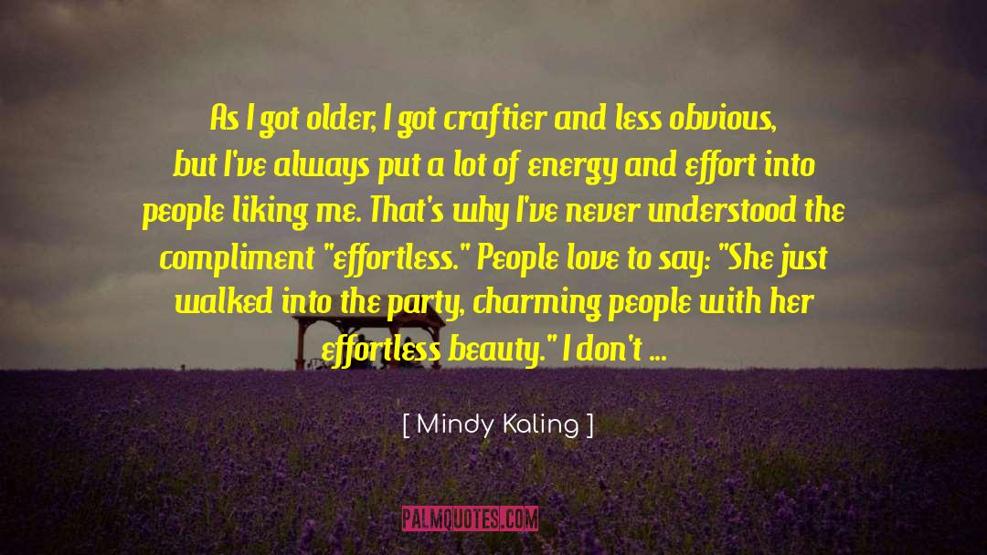 Contributing To The Beauty quotes by Mindy Kaling