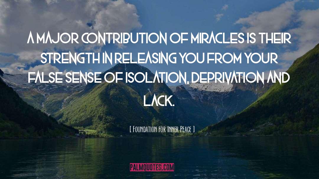 Contribution quotes by Foundation For Inner Peace