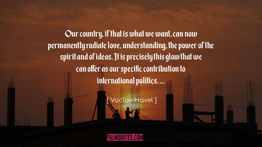 Contribution quotes by Vaclav Havel