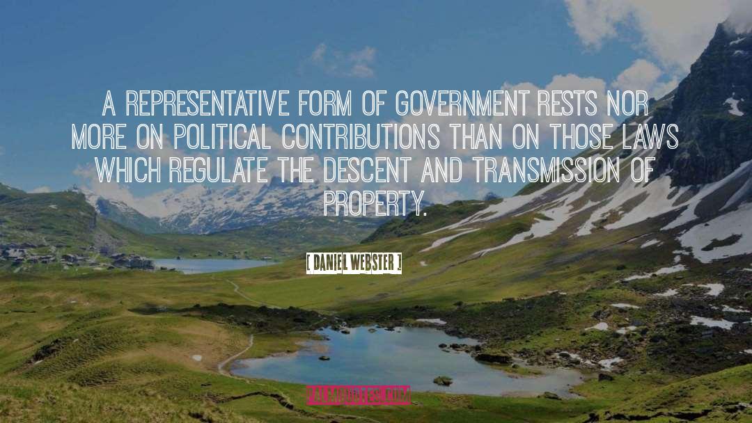 Contributions quotes by Daniel Webster