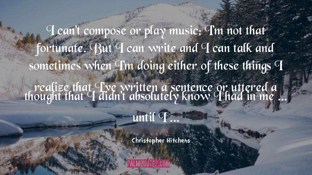 Contrition In A Sentence quotes by Christopher Hitchens