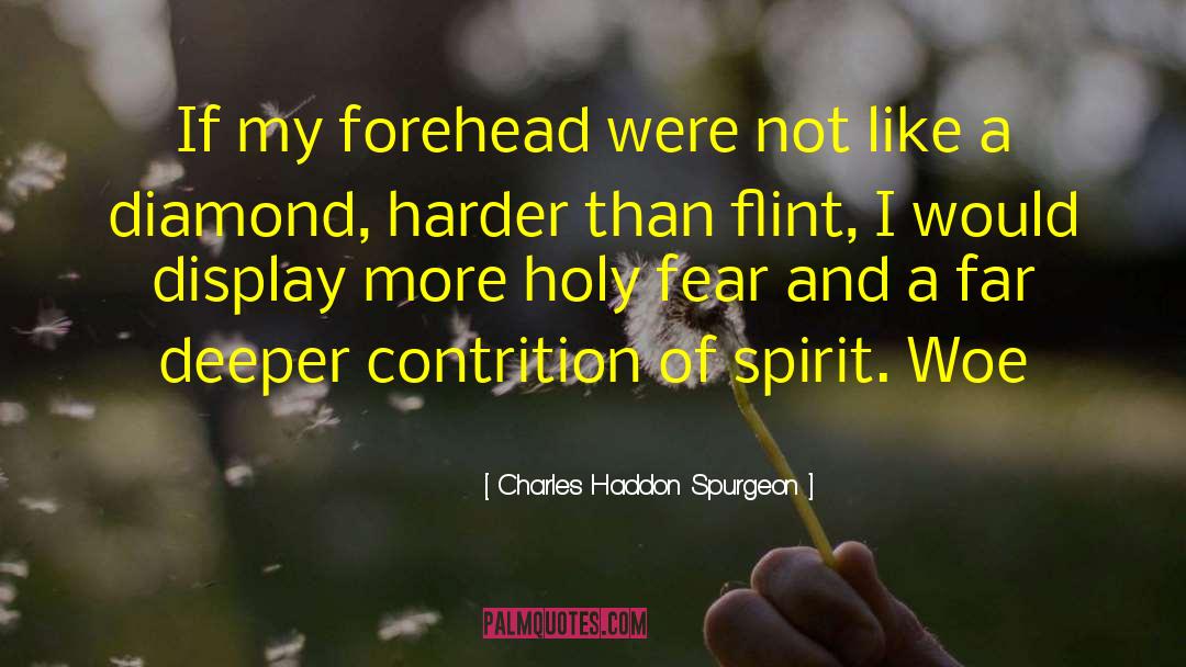 Contrition quotes by Charles Haddon Spurgeon