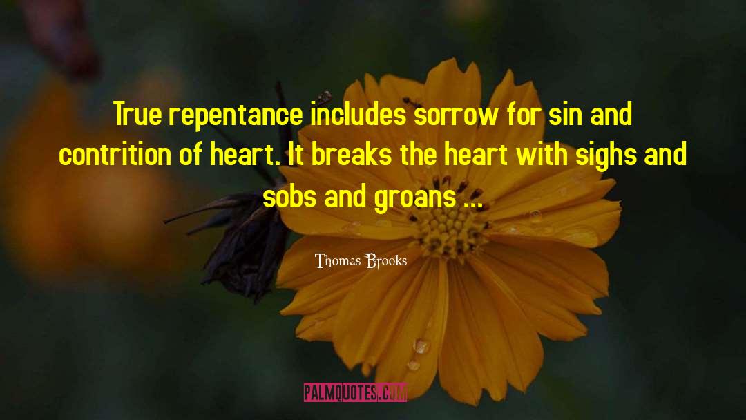 Contrition quotes by Thomas Brooks