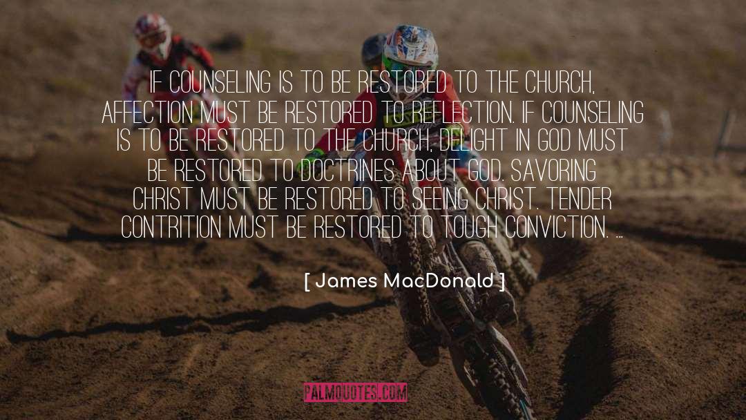 Contrition quotes by James MacDonald