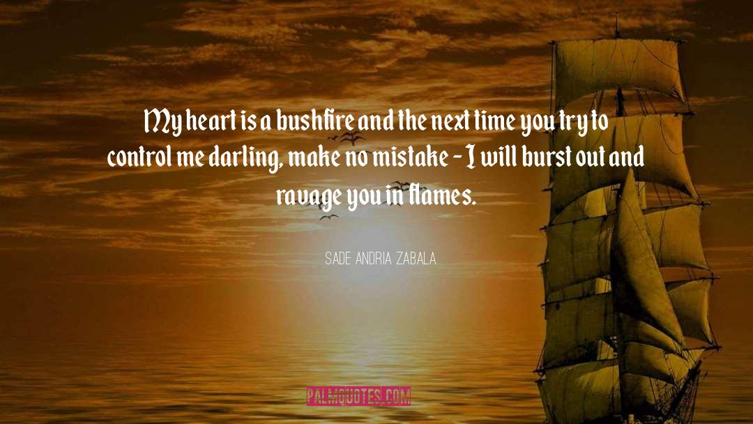 Control Me quotes by Sade Andria Zabala