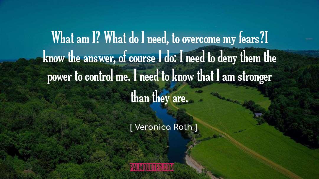Control Me quotes by Veronica Roth