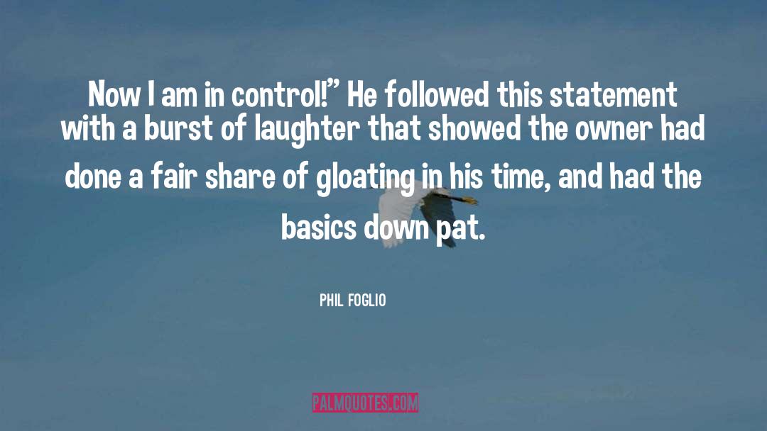 Control quotes by Phil Foglio