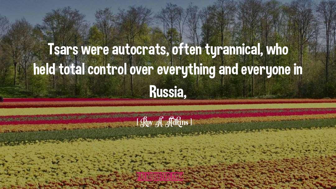 Control quotes by Roy A. Adkins