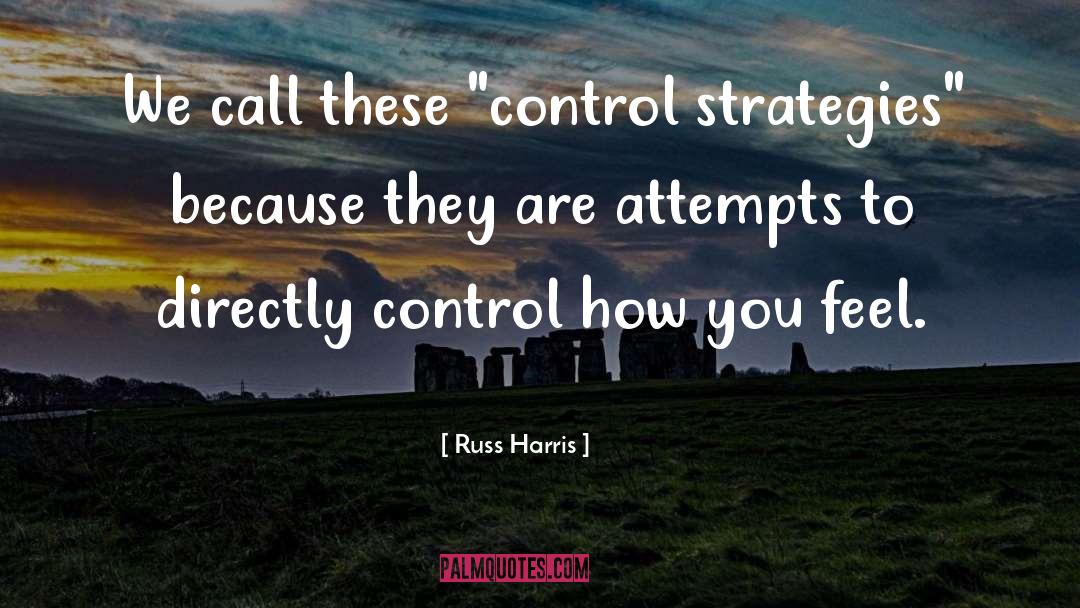 Control quotes by Russ Harris