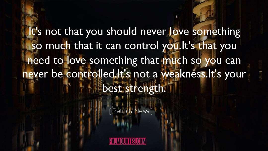 Control quotes by Patrick Ness