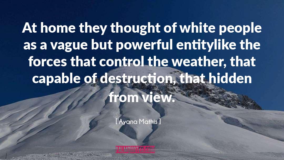 Control quotes by Ayana Mathis