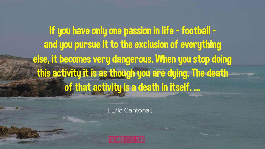 Control You Life quotes by Eric Cantona