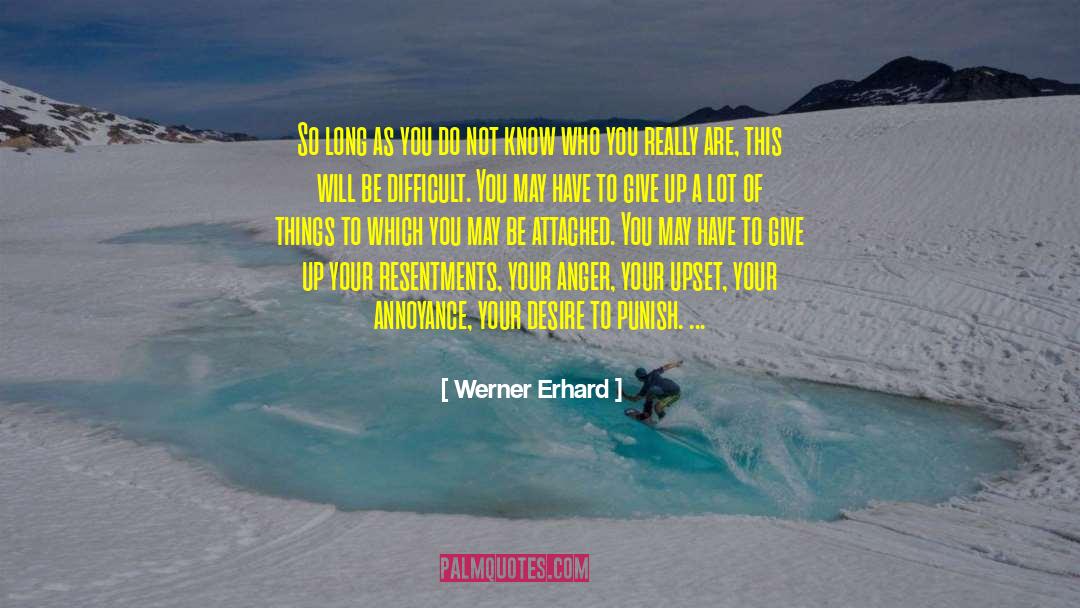 Control Your Anger quotes by Werner Erhard