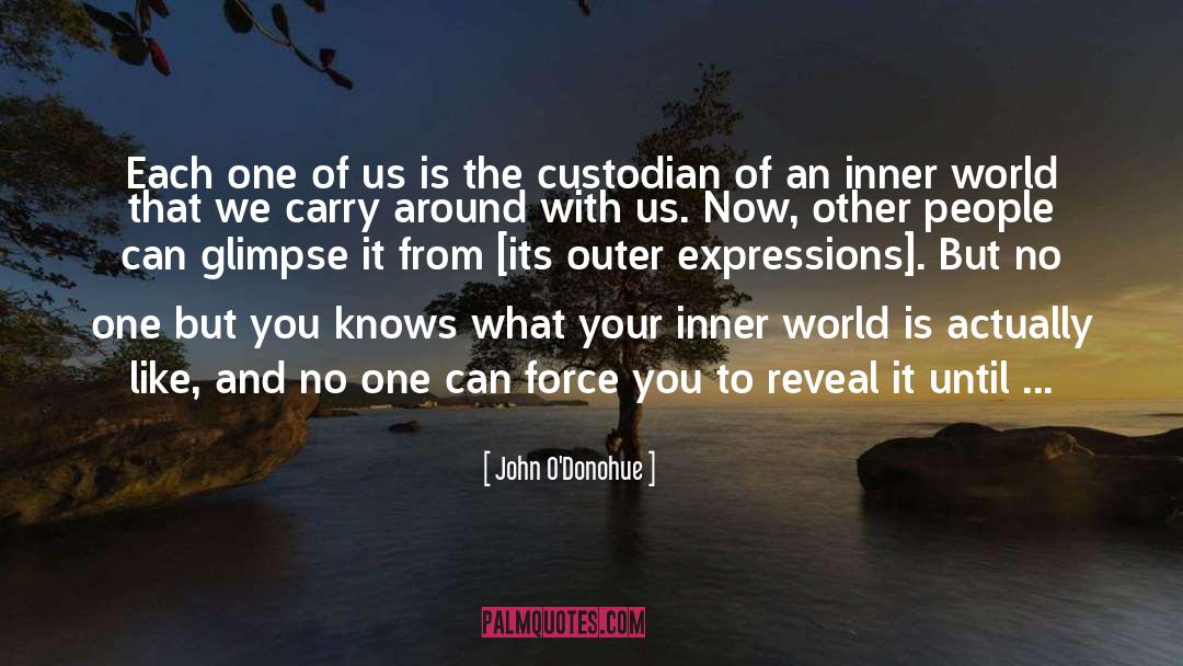 Control Your Inner World quotes by John O'Donohue